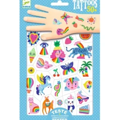 DJECO Temporary Tattoos | 3 Years+>Tattoos - Rainbow
