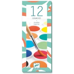 DJECO Art Supplies | Drawing, Colouring & Painting>Water Colour Cakes - 12
