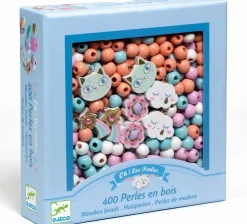 DJECO Make & Create | 4 Years+>Wooden Beads - Rainbow