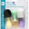 Early Creations Art Supplies | Drawing, Colouring & Painting>EC First Creations Easi-Grip Texture Brushes - Set of 3