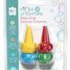 Early Creations Art Supplies | Drawing, Colouring & Painting>EC First Creations Easi-Grip Animal Crayons - Set of 4