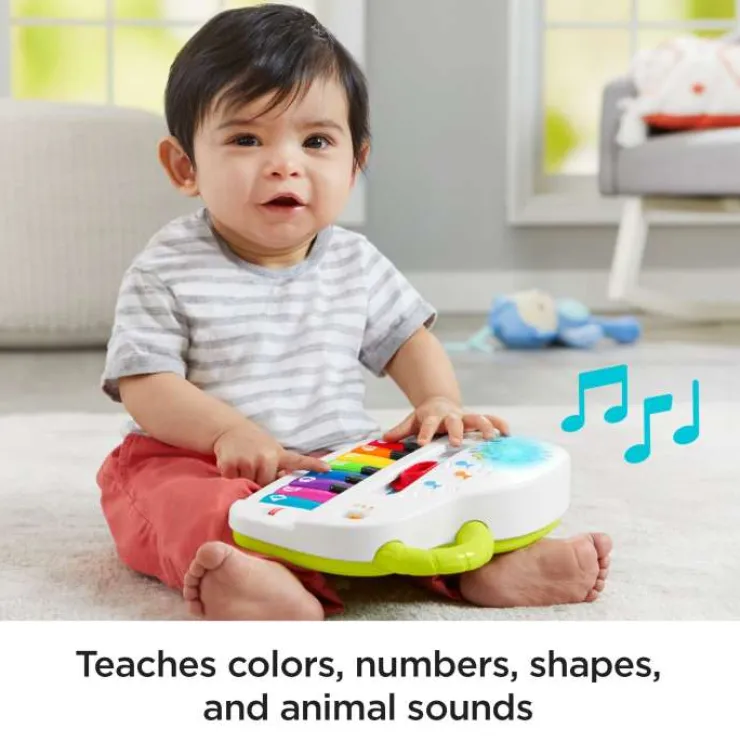 Fisher-Price Early Development Toys | Musical Toys>Laugh & Learn Silly Sounds Light-Up Piano