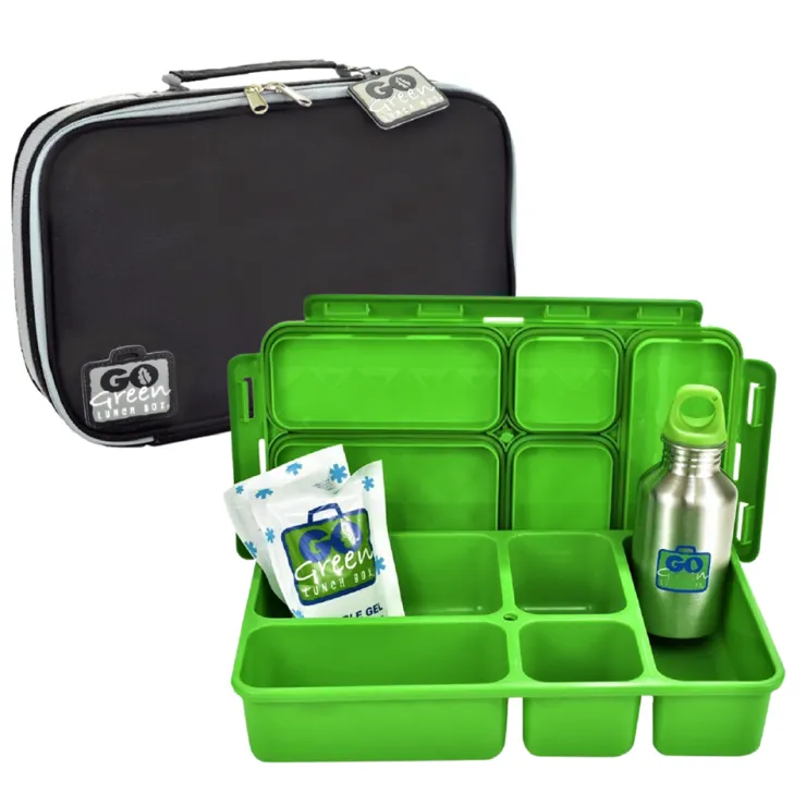 Go Green Lunchboxes | Lunchbox Accessories>Value Bundle - Black Stallion