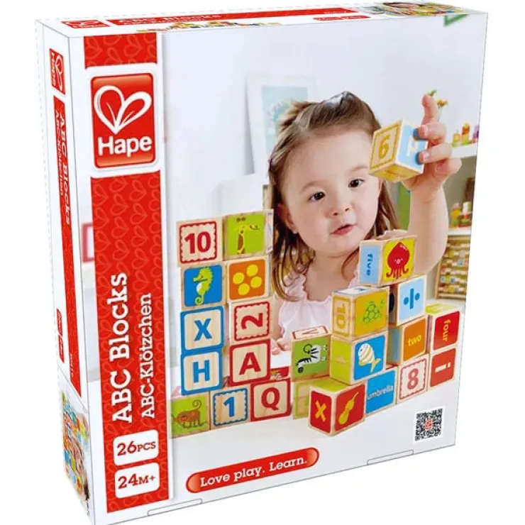 Hape Wooden Toys | Early Development Toys>ABC Blocks