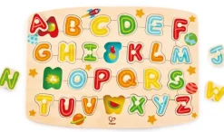 HAPE Wooden Toys | Early Development Toys>Alphabet Peg Puzzle
