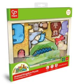 HAPE Wooden Toys | Jigsaw Puzzles>Animal Kingdom Puzzle