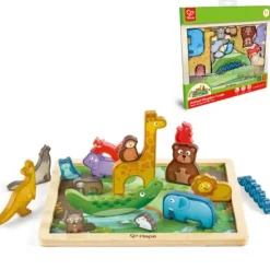 HAPE Wooden Toys | Jigsaw Puzzles>Animal Kingdom Puzzle