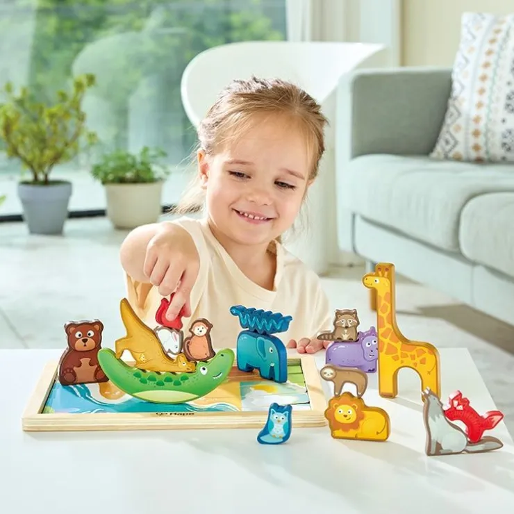 HAPE Wooden Toys | Jigsaw Puzzles>Animal Kingdom Puzzle