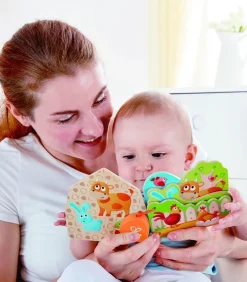 Hape Wooden Toys | Books>Baby's Farm Animal Book