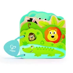 Hape Wooden Toys | Books>Baby's Wild Animal Book