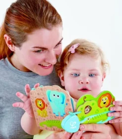 Hape Wooden Toys | Books>Baby's Wild Animal Book