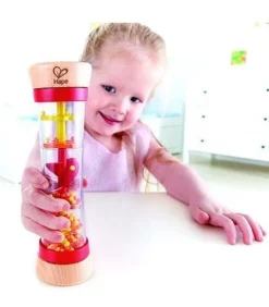 HAPE Wooden Toys | Activities & Learning>Beaded Raindrops - Red