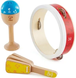 Hape Wooden Toys | Musical Toys>Beginner Percussion Set