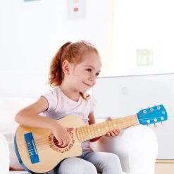 Hape Wooden Toys | Musical Toys>Blue Lagoon Guitar