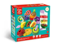 HAPE Wooden Toys | Activities & Learning>Caterpillar Fruit Feast Set