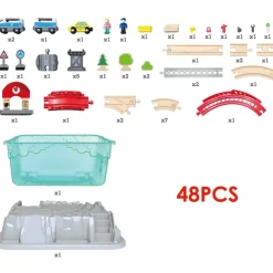 HAPE Wooden Toys | Trains & Train Sets><noscript><img width=