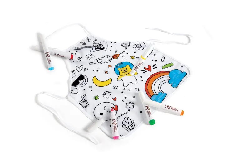 HAPE Kitchen & Food | Drawing, Colouring & Painting>Colour Me Apron Set