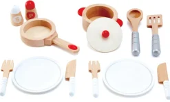 Hape Pretend Play | Kitchen & Food>Cook & Serve Set