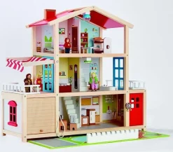 Hape Pretend Play | Wooden Toys>Doll Family Mansion