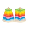 Hape Wooden Toys | Early Development Toys>Double Rainbow Stacker