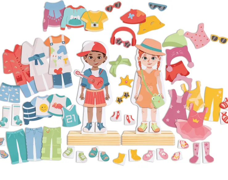 HAPE Jigsaw Puzzles | 3 Years+>Dress-Up Magnetic Puzzle