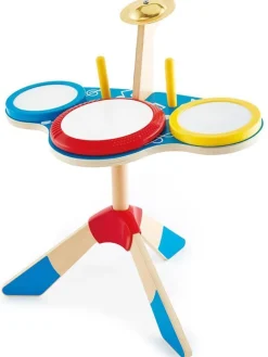 Hape Wooden Toys | Musical Toys>Drum & Cymbal Set