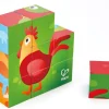 Hape Wooden Toys | Jigsaw Puzzles>Farm Animal Block Puzzle