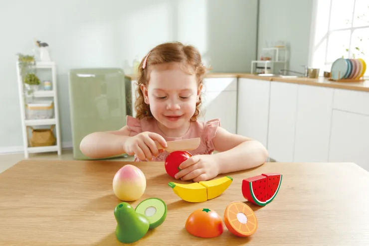 HAPE Pretend Play | Kitchen & Food>Farm Shop Fruit Playset