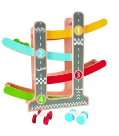 Hape Wooden Toys | Transport Toys>Fast Flip Racetrack
