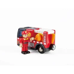 HAPE Trains & Train Sets | Transport Toys>Fire Truck with Siren