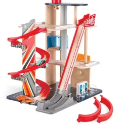 HAPE Pretend Play | Wooden Toys>Gearhead Stunt Garage