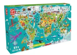 Hape Early Development Toys | Jigsaw Puzzles>World Observation Puzzle