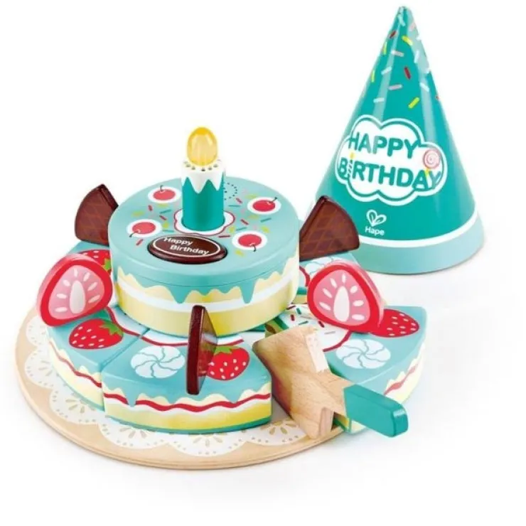 HAPE Pretend Play | Kitchen & Food>Happy Birthday Cake