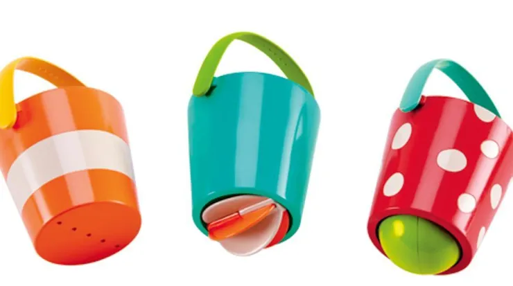 Hape Bath Toys | 2 Years+>Happy Buckets Set