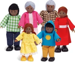 Hape Pretend Play | Wooden Toys>Happy Family - African American