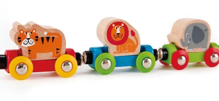 HAPE Wooden Toys | Trains & Train Sets>Jungle Journey Train