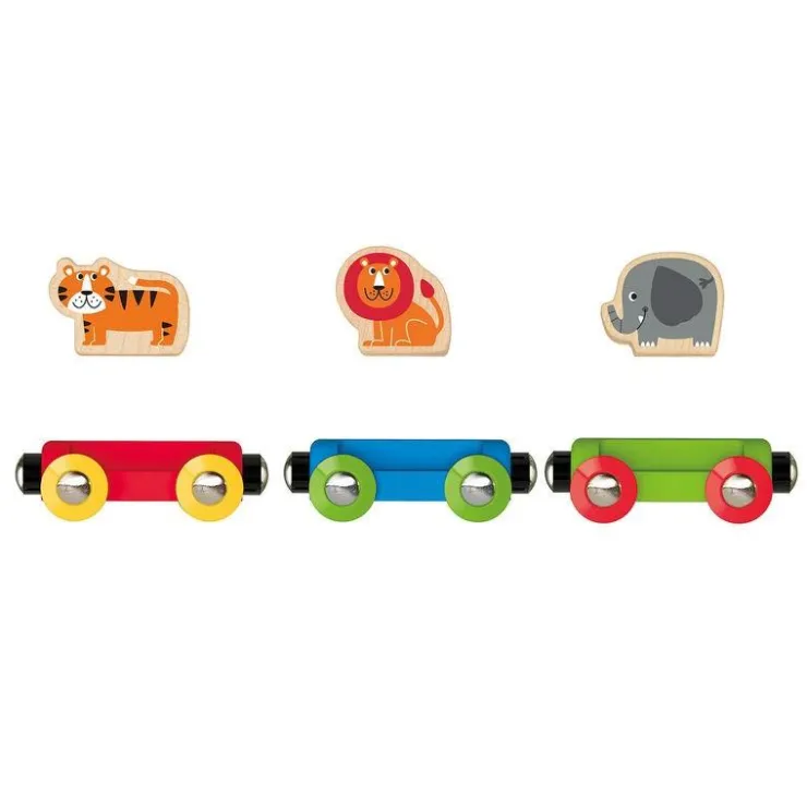 HAPE Wooden Toys | Trains & Train Sets>Jungle Journey Train