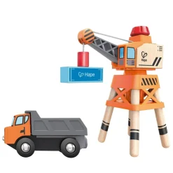 Hape Wooden Toys | Trains & Train Sets>Large Boom Crane