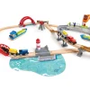 Hape Wooden Toys | Trains & Train Sets>Lift & Load Harbour Set