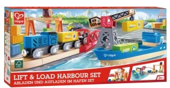 Hape Wooden Toys | Trains & Train Sets>Lift & Load Harbour Set