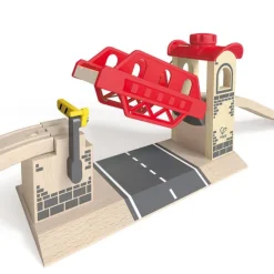HAPE Wooden Toys | Trains & Train Sets>Lifting Bridge