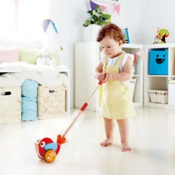 Hape Wooden Toys | Push & Pull Toys>Lilly Musical Push Along