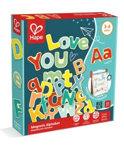 HAPE Wooden Toys | Early Development Toys>Magnetic Alphabet Letters 52pc