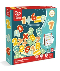 HAPE Wooden Toys | Early Development Toys>Magnetic Numbers 54pc