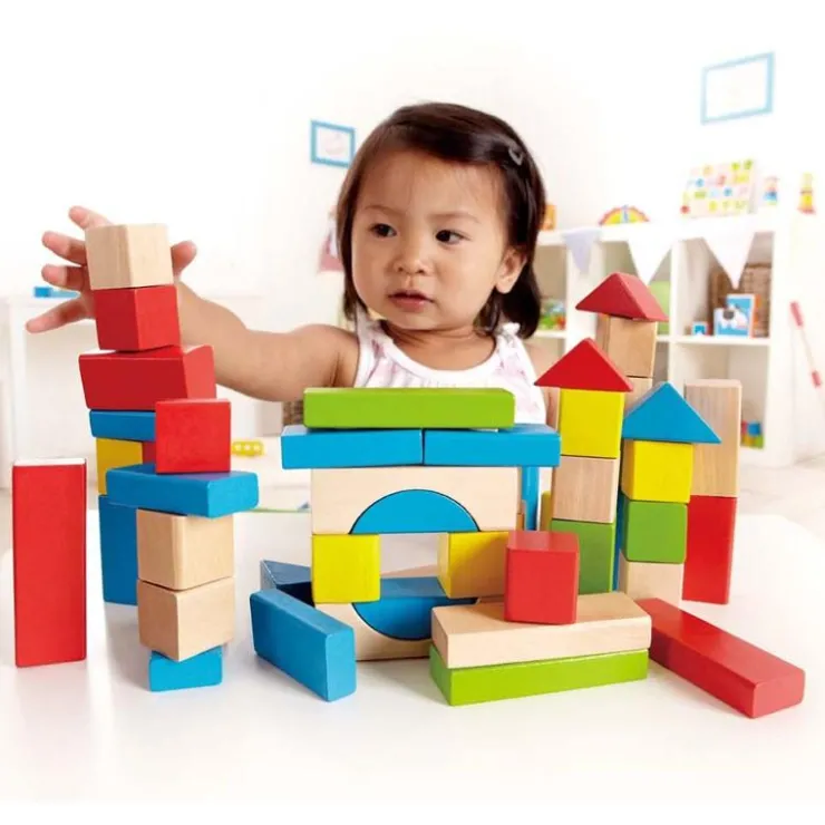 Hape Wooden Toys | Building Blocks>Maple Blocks