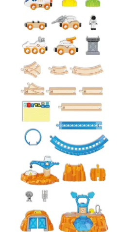 Hape Wooden Toys | Trains & Train Sets><noscript><img width=