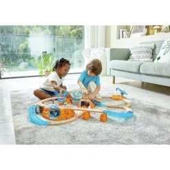 Hape Wooden Toys | Trains & Train Sets><noscript><img width=