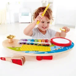 Hape Wooden Toys | Musical Toys>Mighty Mini Band