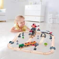 Hape Wooden Toys | Trains & Train Sets>Mining Loader Set