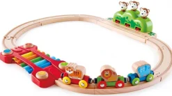 Hape Wooden Toys | Trains & Train Sets>Music and Monkeys Railway